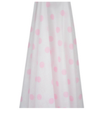 White with Pink Spot muslin